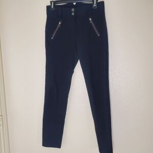 Veronica‎ Beard Ellie Jodhpur High Rise Skinny Riding Pants Zipper Pockets SZ 4